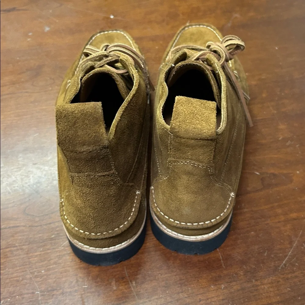 J Crew Suede work chukka boots with lug soles CL528
